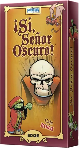 Juego de mesa ¡si señor oscuro! caja roja pegi 8