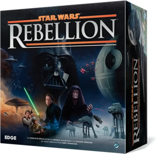 Juego de mesa star wars rebellion edad recomendada 14 años