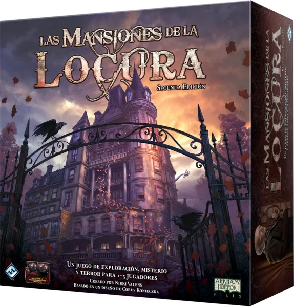 Juego de mesa las mansiones de la locura pegi 14