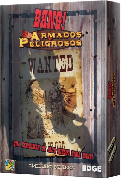 Juego de mesa asmodee bang armados y peligrosos pegi 8