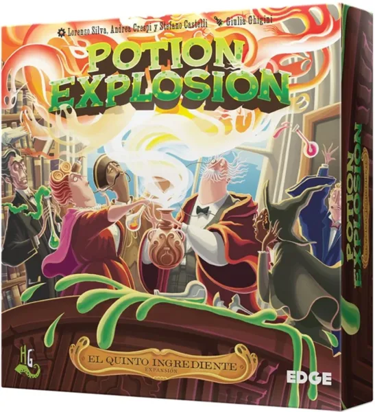 Juego de mesa potion explosion el quinto ingrediente pegi 8