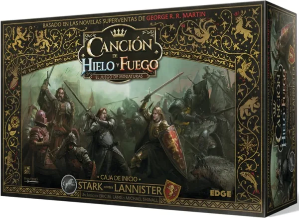 Juego de mesa asmodee cancion de hielo y fuego: juego de miniaturas pegi 14