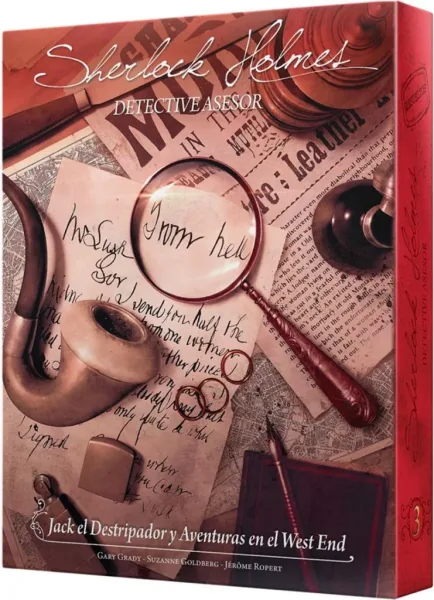 Juego de mesa sherlock holmes: jack el destripador pegi 12