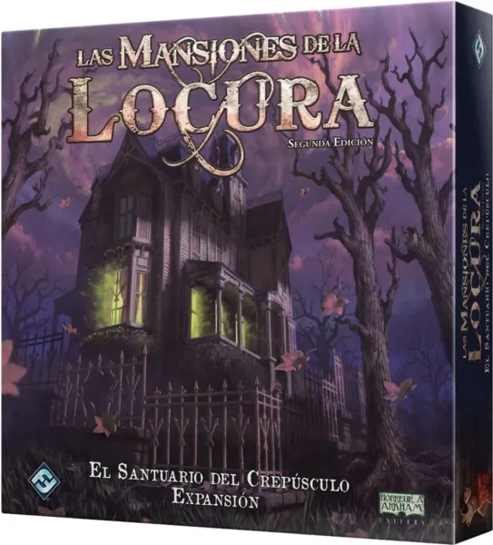 Juego de mesa mansiones de la locura el santuario del crepúsculo pegi 14