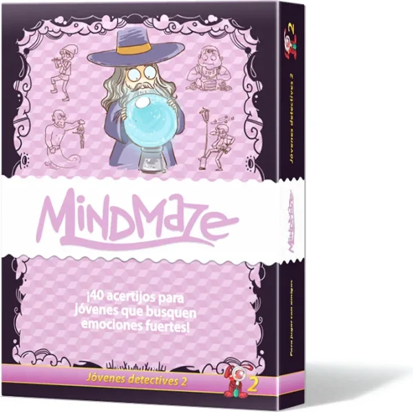 Juego de mesa mind maze: jovenes detectives 2 pegi 14