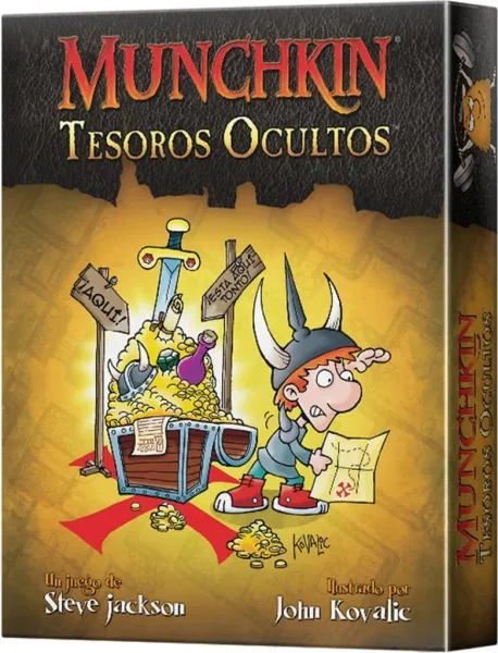 Juego de mesa munchkin tesoros ocultos pegi 10