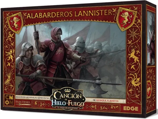 Juego de mesa asmodee cancion de hielo y fuego: alabarderos lannister pegi 14