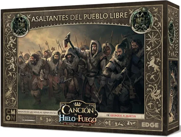 Juego de mesa asmodee cancion de hielo y fuego: asaltantes del pueblo libre pegi 14