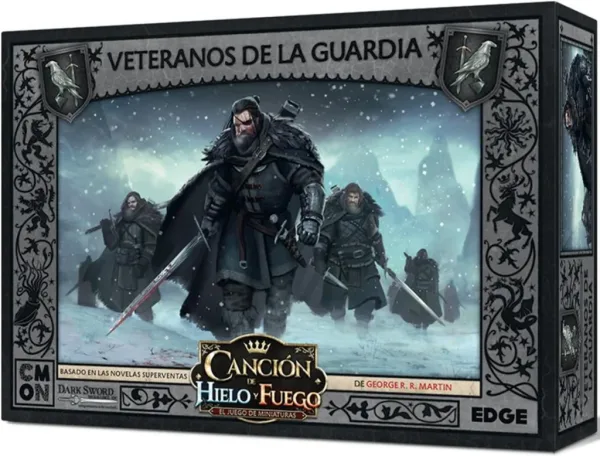 Juego de mesa asmodee cancion de hielo y fuego: veteranos de la guardia pegi 14