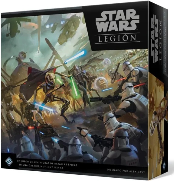 Juego de mesa star wars legión: las guerras clon pegi 14