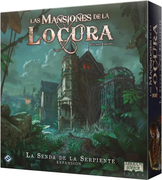 Juego de mesa  mansiones de la locura la senda de la serpiente pegi 14