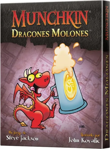 Juego de mesa munchkin dragones molones pegi 10