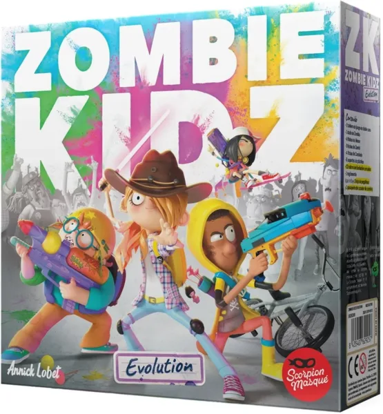 Juego de mesa zombie kidz evolution pegi 7