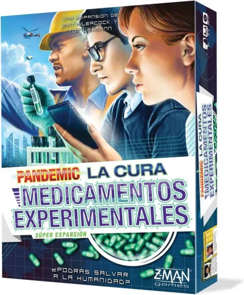Juego de mesa pandemic la cura expansion medicamentos experimentales pegi 8