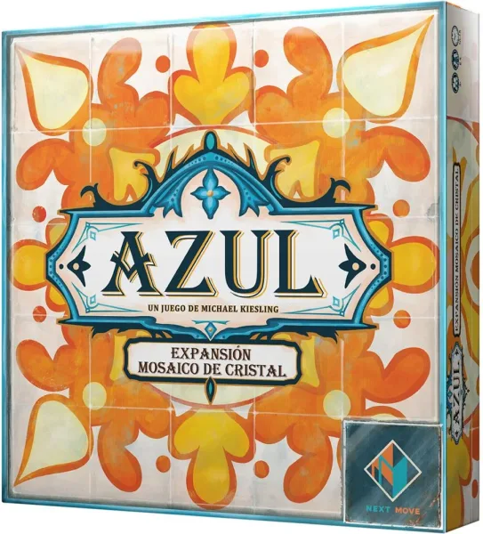 Juego de mesa azul mosaico de cristal pegi 8