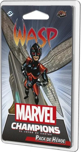 Juego de mesa marvel champions: wasp 60 cartas pegi 14