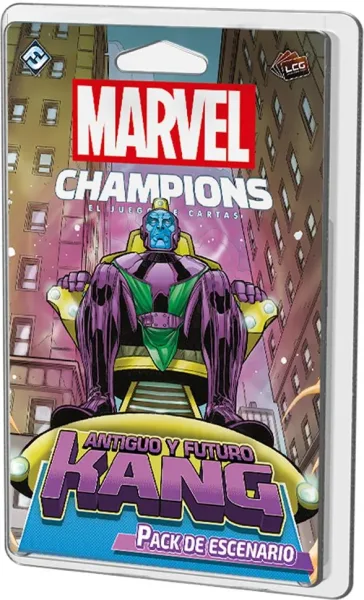 Juego de mesa marvel champions: antiguo y futuro kang 73 cartas pegi 14