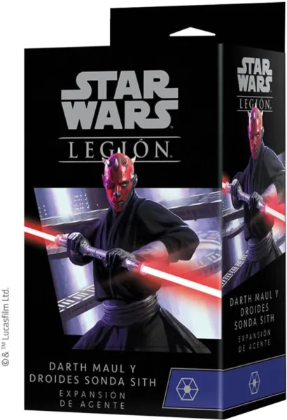 Juego de mesa star wars legión: darth maul & droides sonda sith pegi 14