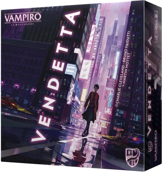 Juego de mesa vampiro la mascarada: vendetta pegi 14