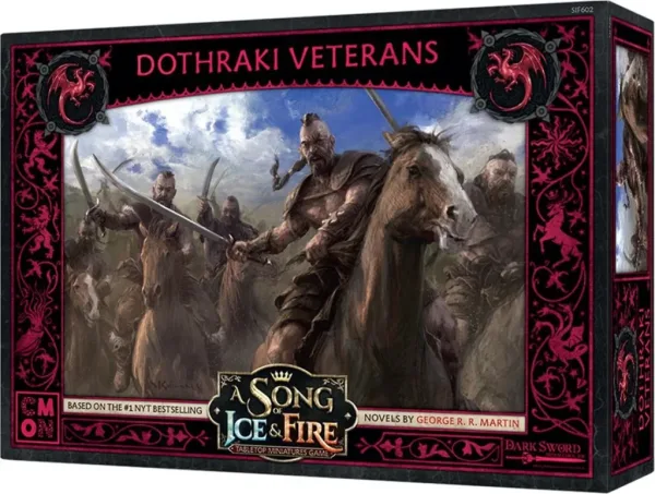 Juego de mesa asmodee cancion de hielo y fuego: veteranos dothraki pegi 14