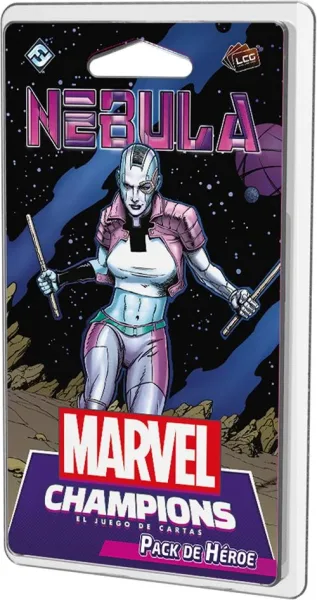 Juego de mesa marvel champions: nebula 60 cartas pegi 14