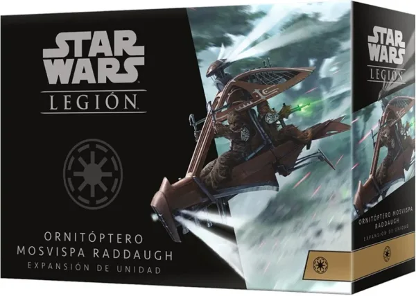 Juego de mesa star wars legion : ornitoptero movispa raddaugh pegi 14