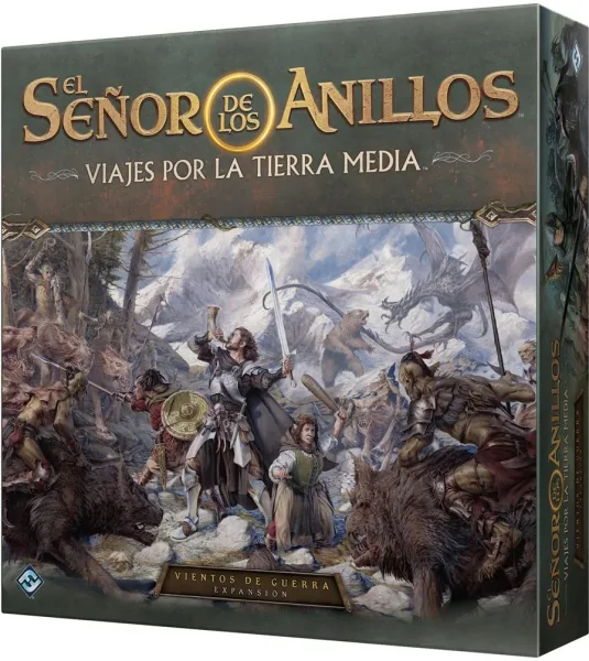 Juego de mesa el señor de los anillos vientos de guerra pegi 14