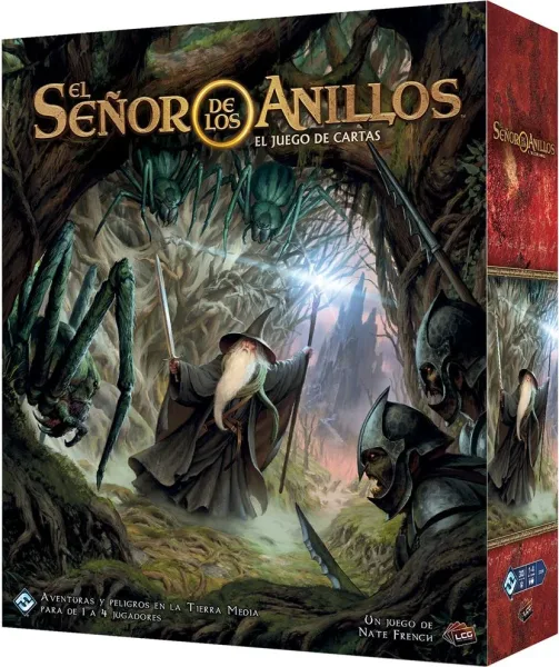 Juego de mesa el señor de los anillos caja basica edicion revisada pegi 14