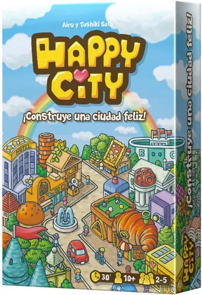 Juego de mesa happy city pegi 10