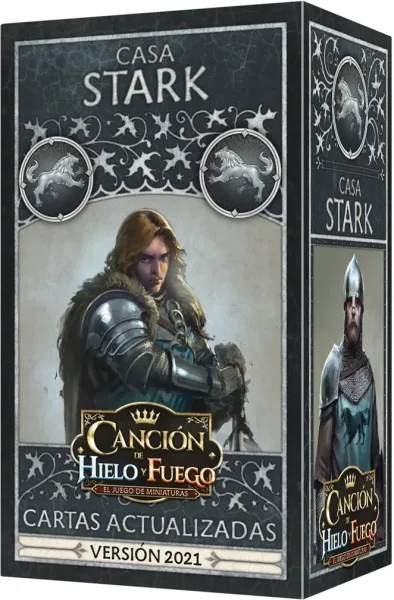 Juego de mesa cancion de hielo y fuego: pack de faccion stark pegi 14