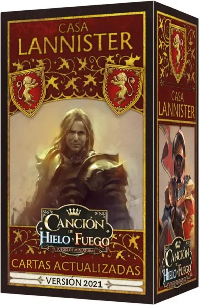 Juego de mesa cancion de hielo y fuego: pack de faccion lannister pegi 14