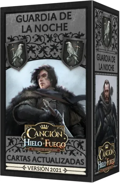Juego de mesa cancion de hielo y fuego: pack de faccion guardia de la noche pegi 14