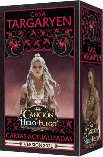 Juego de mesa cancion de hielo y fuego pack de faccion targaryen pegi 14