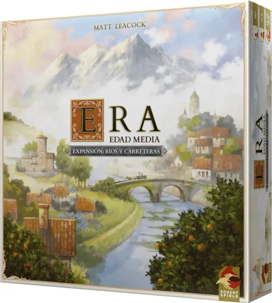 Juego de mesa era expansion rios y carreteras pegi 10