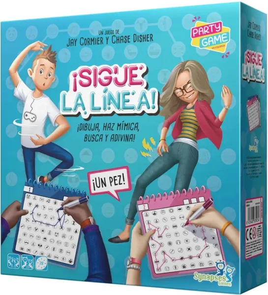 Juego de mesa ¡sigue la linea! pegi 10
