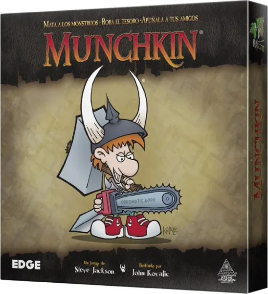 Juego de mesa asmodee munchkin pegi 10
