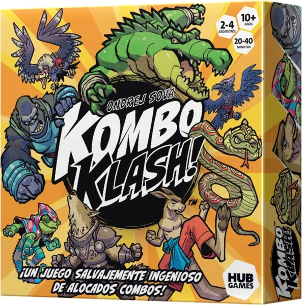 Juego de mesa kombo klash! pegi 10
