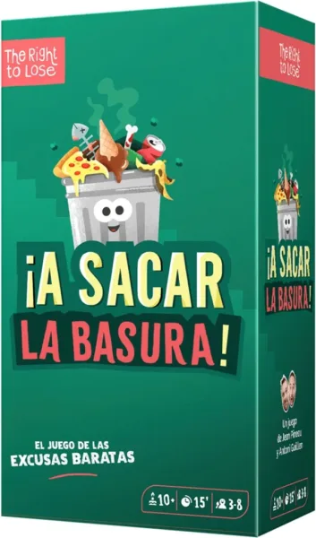 Juego de mesa a sacar la basura pegi 10
