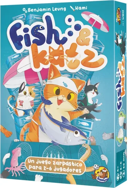 Juego de mesa fish & katz edad recomendada 6 años