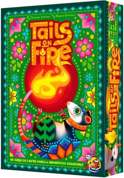 Juego de mesa tails on fire edad recomendada 8 años
