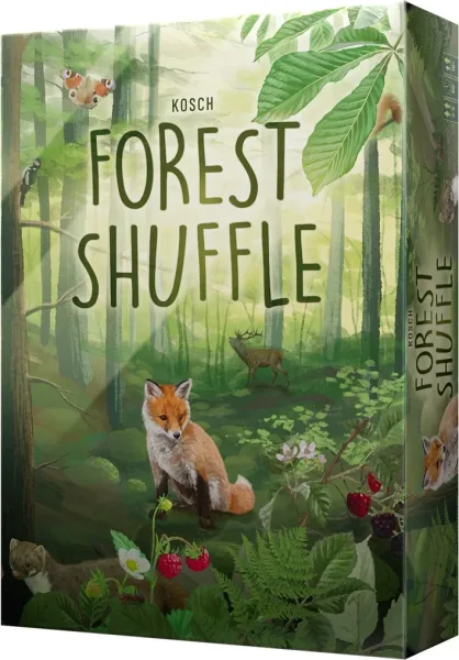 Juego de mesa forest shuffle edad recomendada 10 años