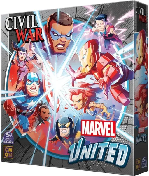 Juego de mesa marvel united civil war