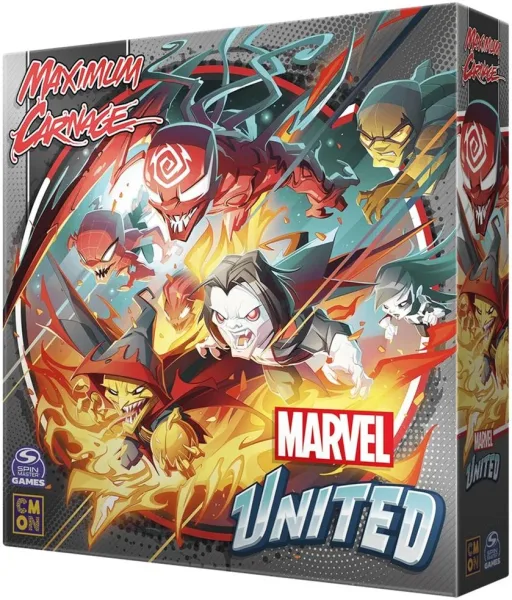 Juego de mesa marvel united maximum carnage