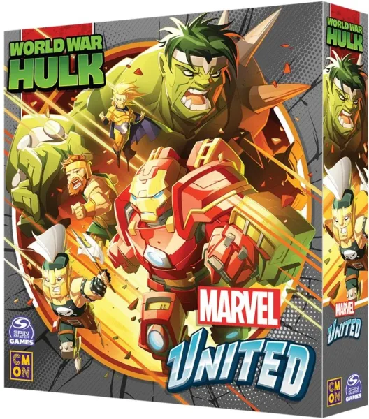 Juego de mesa marvel united world war hulk