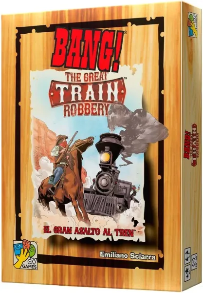 Juego de mesa bang! el gran asalto al tren