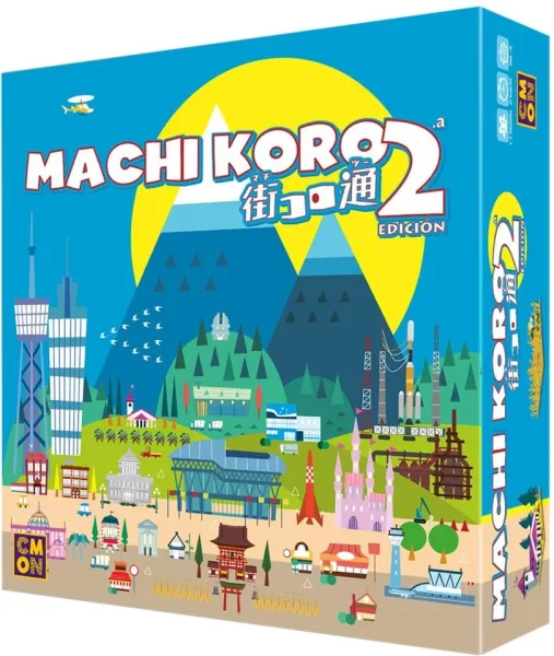 Juego de mesa machi koro 2ª edición