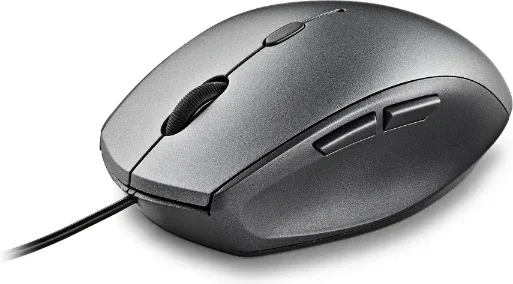 Ratón Ergonómico NGS Moth Gray/ Hasta 1600 DPI/ Gris