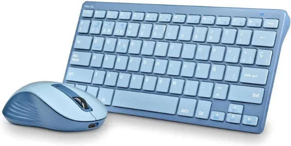 TECLADO + RATON WIRELESS FANTASY KIT AZUL NGS