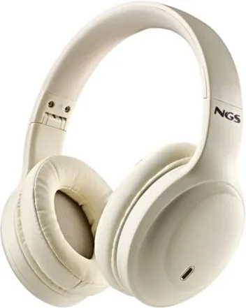 Auriculares Inalámbricos NGS Artica Glacier/ con Micrófono/ Bluetooth/ Beiges