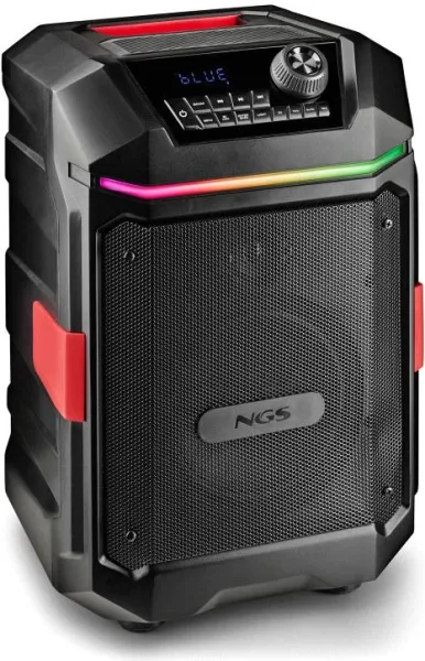 Altavoz Portable con Bluetooth NGS Wild Bash Compact/ 240W